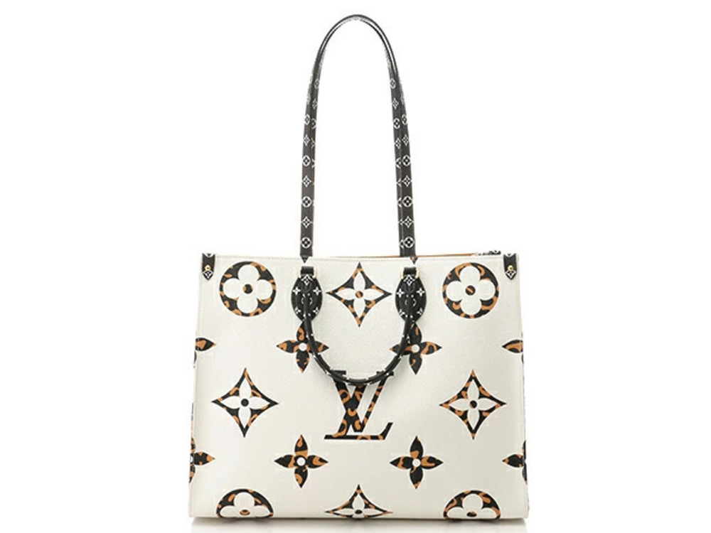 LOUIS VUITTON Bag Tote On The Go Monogram Jungle